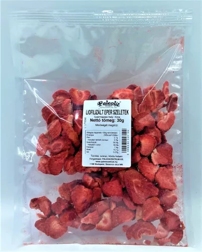 Paleolit Liofilizált eper szeletek 30g Strawberries - 