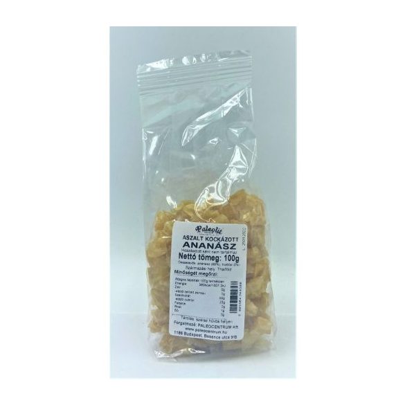 Paleolit Aszalt ananász kocka 100g
