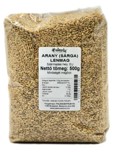 Paleolit Arany (sárga) lenmag 500g - 