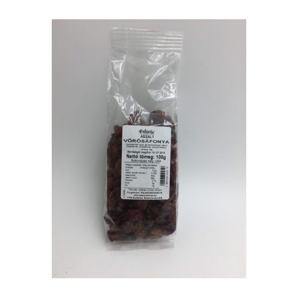 Paleolit Aszalt vörösáfonya 100g