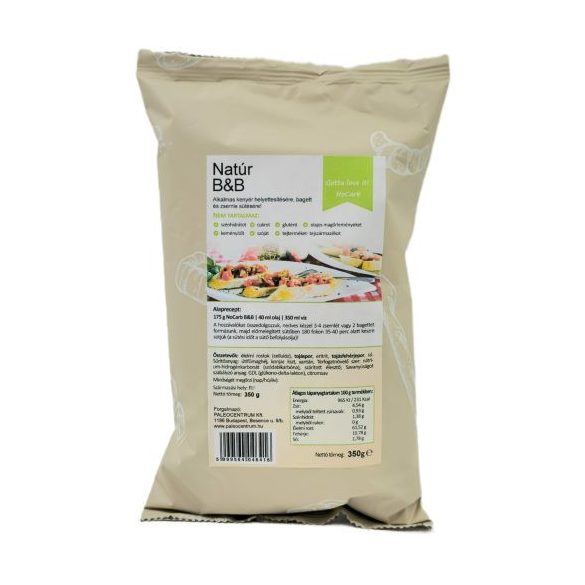 NoCarb B&B natúr rostkeverék 350g (bagett és buci) Gotta love it!