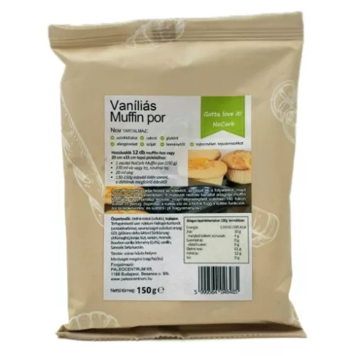 NoCarb Vaníliás muffin por 150g Gotta love it! - 