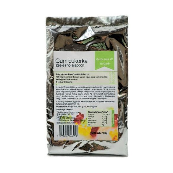 NoCarb Zselésítő alappor "gumicukorka" 100g Gotta love it!