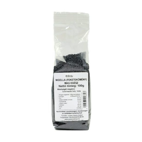 Paleolit Nigella (feketekömény) mag 100g egész