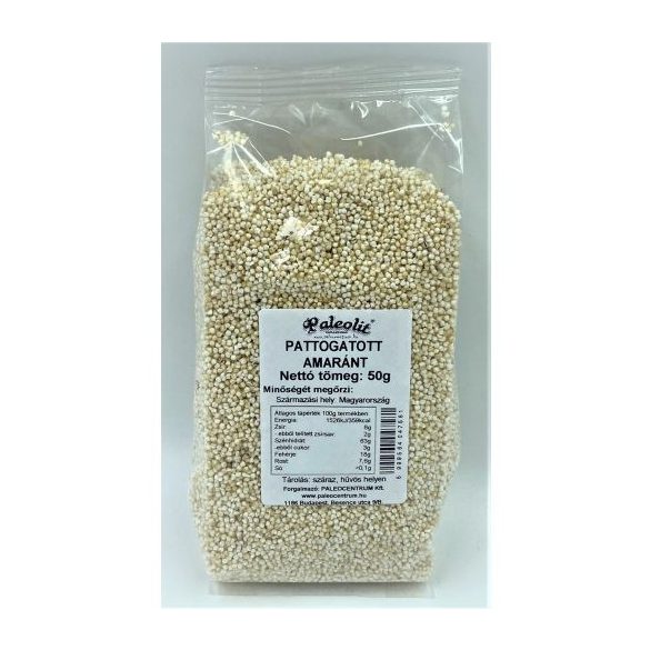 Paleolit Pattogatott amaránt 50g