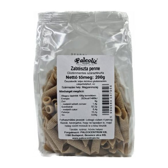 Paleolit GM zabtészta penne 200g