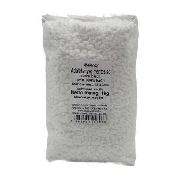 Paleolit Adalékmentes só 1kg durva, párolt 1,6-4,0mm