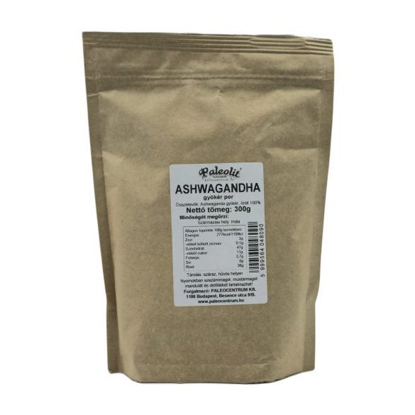 Paleolit Ashwagandha gyökér por 300g organikus