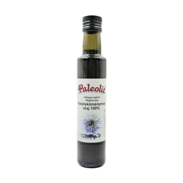 Paleolit Feketeköménymag olaj 100% 250ml hidegen sajtolt Nigella Sativa olaj
