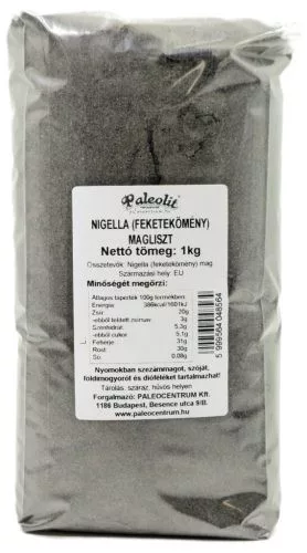 Paleolit Nigella mag liszt 1kg (feketekömény) préselvényből - 