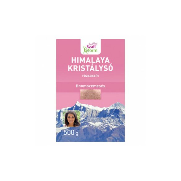 Szafi Reform Himalaya (rózsaszín, finomszemcsés) só 500 g