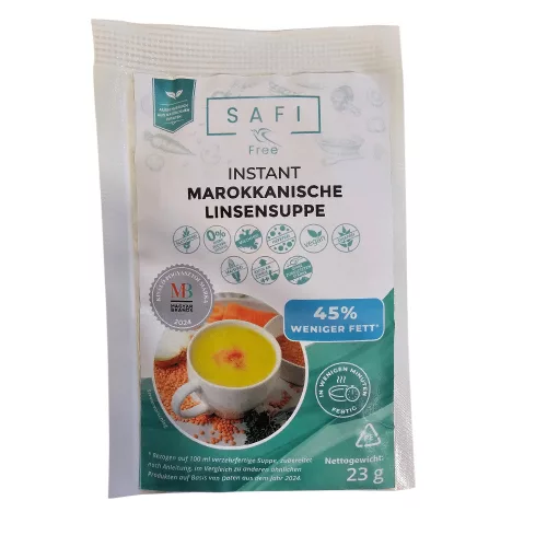 Szafi Free Instant marokkói lencseleves GM 23g - 