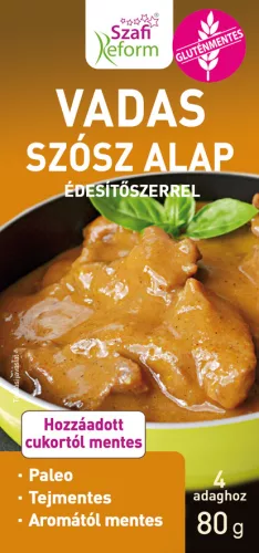 Szafi Reform szósz alap vadas 80 g - Bio és natúr élelmiszerek
