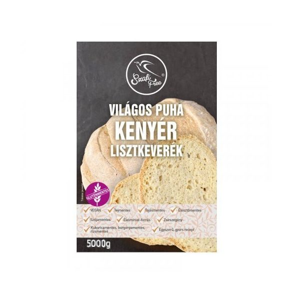Szafi Free Világos puha kenyér 5kg lisztkeverék
