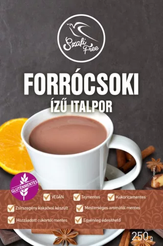 Szafi Free forrócsoki ízű italpor 250 g - Bio és natúr élelmiszerek