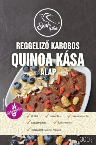 Szafi Free quinoa kása alap karob 300 g - Bio és natúr élelmiszerek