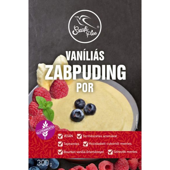 Szafi Free zabpuding por vaníliás 300 g