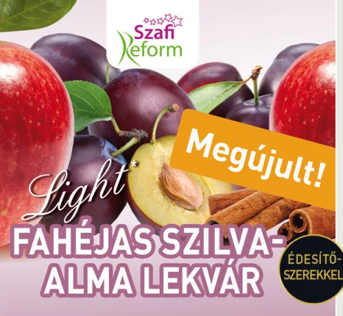 Szafi Free lekvár fahéjas szilva-alma 350 g - Bio és natúr élelmiszerek