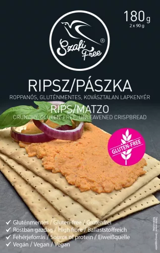Szafi Free ripsz pászka gluténmentes 180 g - Bio és natúr élelmiszerek