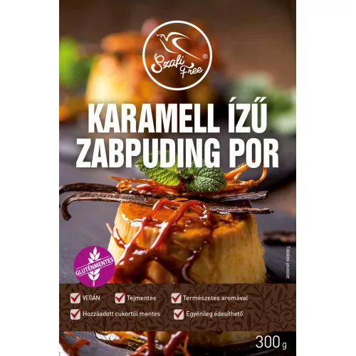 Szafi Free karamell ízű zabpuding por 300 g - 