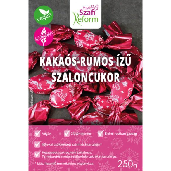 Szafi Reform Kakaós-rumos ízű szaloncukor 250 g