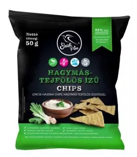 Szafi Free gluténmentes hagymás-tejfölös ízű chips 50 g - Bio és natúr élelmiszerek