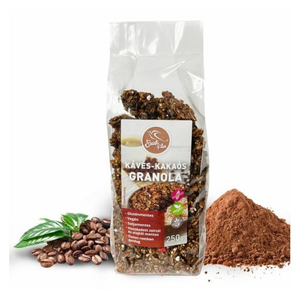 Szafi Free Kávés-kakaós granola (gluténmentes) 250 g