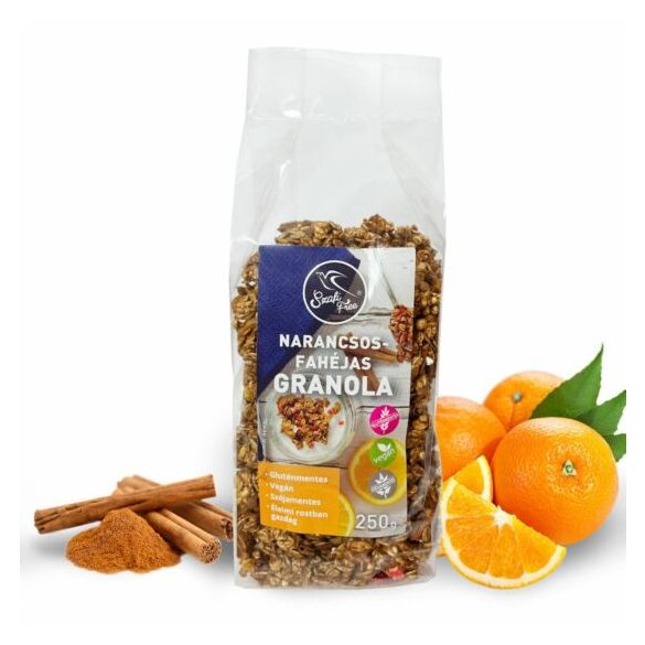 Szafi Free Narancsos-fahéjas granola (gluténmentes) 250 g