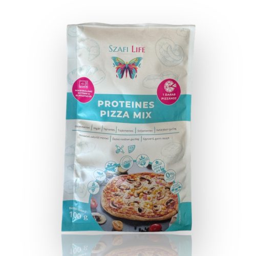 Szafi Life proteines pizza mix gluténmentes 100 g - Bio és natúr élelmiszerek