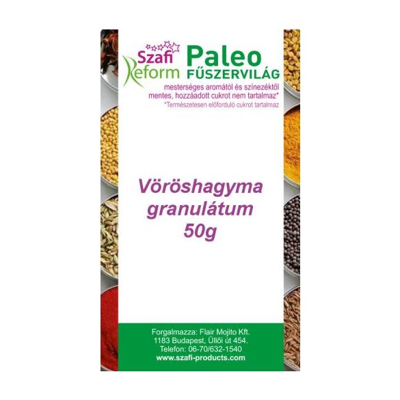 Szafi reform vöröshagyma granulátum 50 g