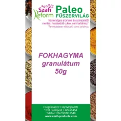 Szafi Reform fokhagyma granulátum 50 g - Bio és natúr élelmiszerek