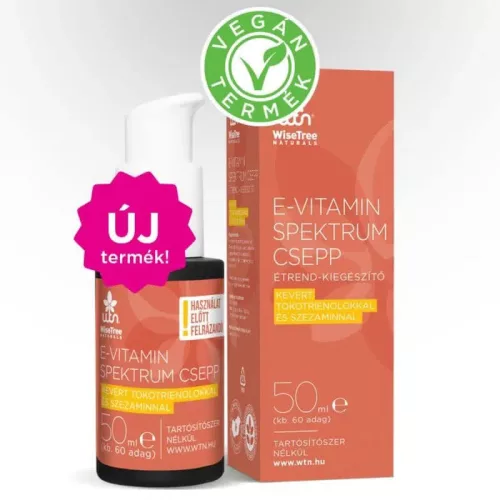 WTN E-vitamin spektrum csepp 50 ml - Bio és natúr étrendkiegészítők
