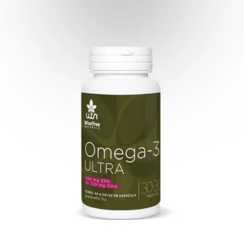 WTN Omega-3 Ultra 30+30 kapszula 880mg EPA + 729mg DHA - 