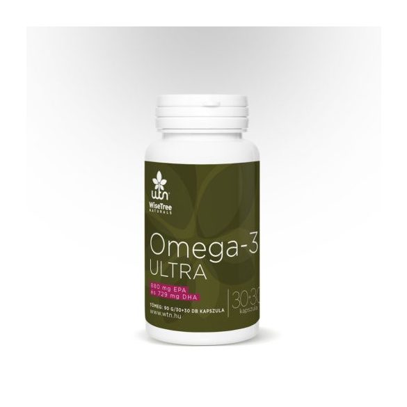 WTN Omega-3 Ultra 30+30 kapszula 880mg EPA + 729mg DHA