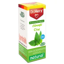 Dr.herz citromfű illóolaj 10 ml - Aromaterápiához és természetes wellnesshez