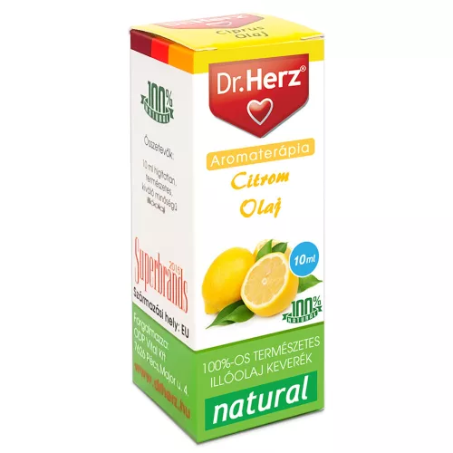 Dr.herz illóolaj citrom 10 ml 10 ml - Aromaterápiához és természetes wellnesshez