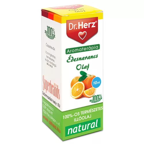 DR.HERZ ILLÓOLAJ ÉDESNARANCS - Aromaterápiához és természetes wellnesshez