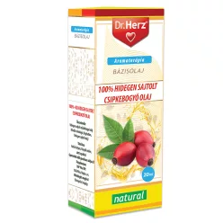 Dr.herz csipkebogyóolaj 100% hidegensajtolt 20 ml - Bio és natúr kozmetikumok