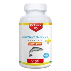 Dr.herz omega-3 halolaj 1000 mg 60 db - Bio és natúr étrendkiegészítők