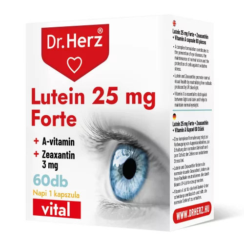 DR.HERZ LUTEIN KAPSZULA 60 db - Bio és natúr étrendkiegészítők