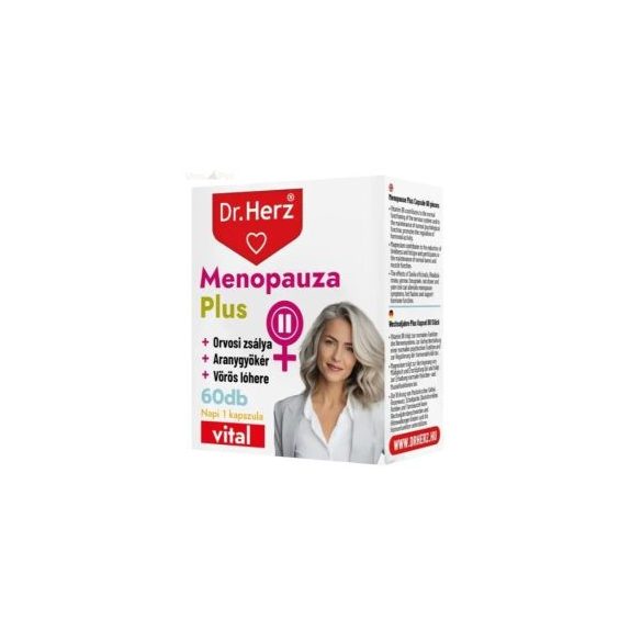 DR HERZ MENOPAUZA PLUS KAPSZULA 60DB