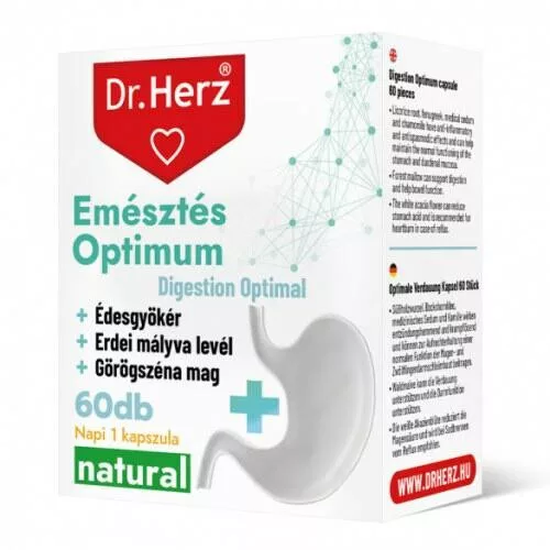 Dr.herz emésztés optimum kapszula 60 db - 