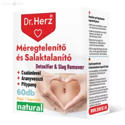 DR.HERZ MÉREGTELENÍTŐ ÉS SALAKTAL. 60DB - Bio és natúr étrendkiegészítők