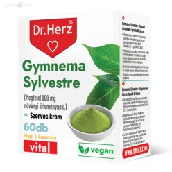 DR.HERZ GYMNEMA SYLVESTRE 160MG 60DB - Bio és natúr étrendkiegészítők
