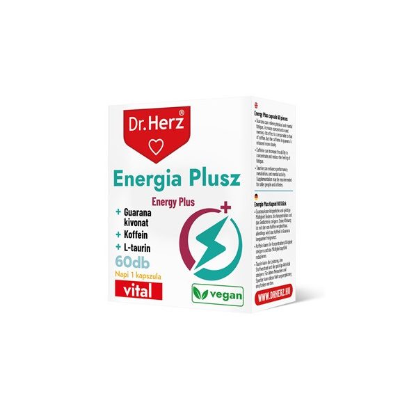 DR.HERZ ENERGIA PLUSZ KAPSZULA 60DB