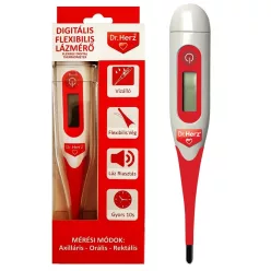 Dr.Herz digitális-flexibilis lázmérő   ÚJ! - Bio és natúr étrendkiegészítők