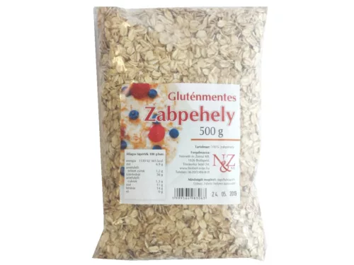 N&Z Gluténmentes Zabpehely 500G - 