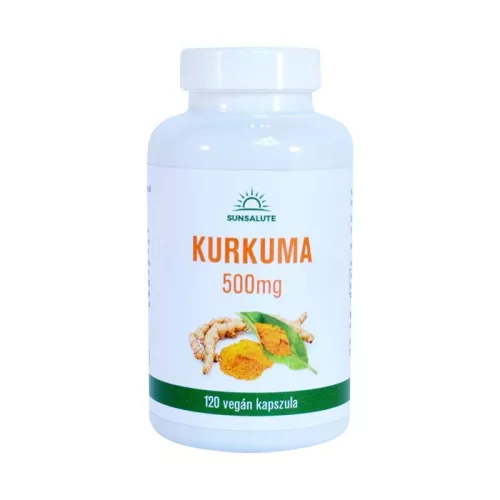 Sunsalute kurkuma kapszula 500mg 120 db - 