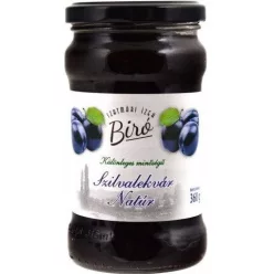 Biró Szatmár Íze 100% szilvalekvár 360g különleges minőségű, natúr - 