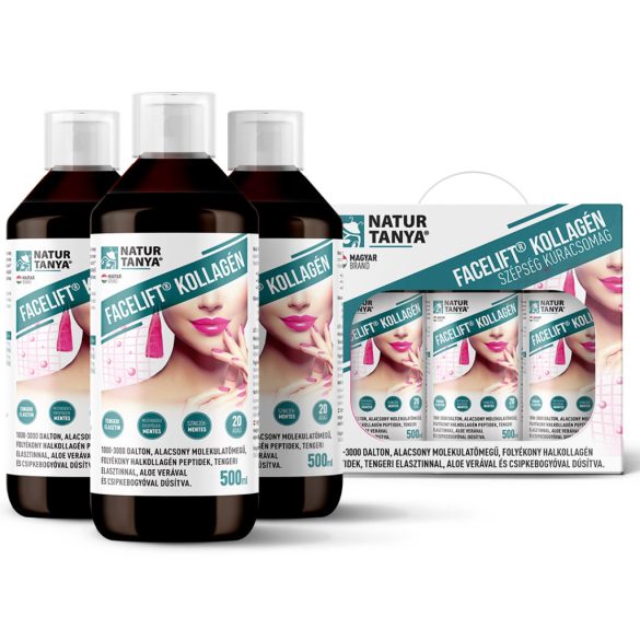 Natur Tanya® 60 napos Szépség kúracsomag - 3000mg kollagén mátrix a napi adagban.